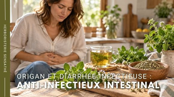 Origan et diarrhée infectieuse  anti-infectieux intestinal - Herboristerie Sensathé